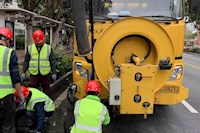 暴雨說來就來，為緩解城市內(nèi)澇他們做出了不懈努力